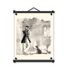 Toile tendue coton Corto Maltese - Chat