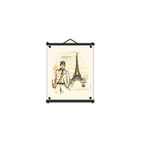 Toile tendue coton Corto Maltese - Paris Toile tendue coton Corto Maltese - Paris