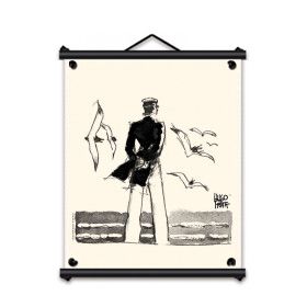 Toile tendue coton Corto Maltese - Rendez-vous