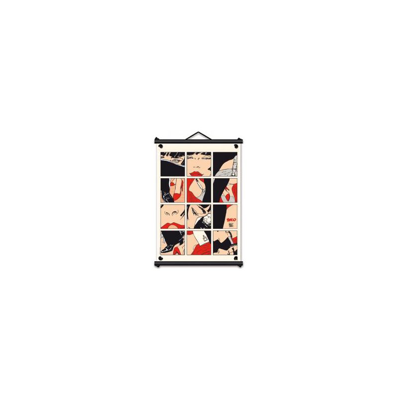 Toile tendue coton Corto Maltese - Tango