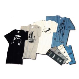 Tee shirt Corto Maltese - Nocturne - bleu - manches courtes