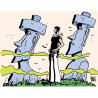 Tee shirt Corto Maltese - Pâques - gris - manches courtes