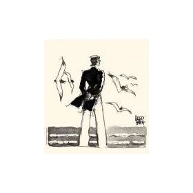 Tee shirt Corto Maltese - Rendez-vous - gris - manches courtes