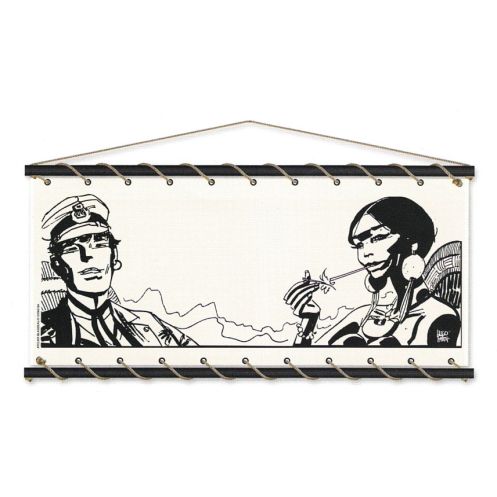Toile tendue coton Corto Maltese - Tête à tête Toile tendue coton Corto Maltese - Tête à tête