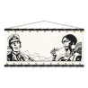 Toile tendue coton Corto Maltese - Tête à tête