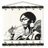 Toile tendue coton Corto Maltese - Bouche dorée