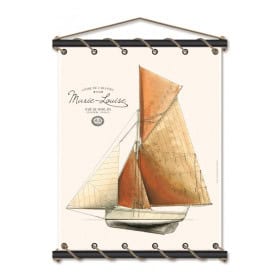 Toile tendue coton Marie-Louise - petit modèle