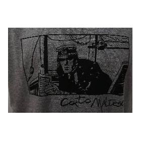 Tee shirt Corto Maltese - Port ducal - gris - manches courtes