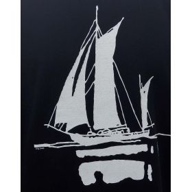 Tee shirt Corto Maltese - Itapoa - noir - manches longues