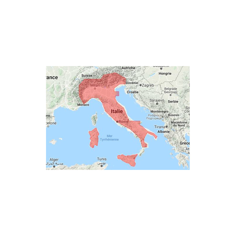 C-map M-EM-D040-MS Italian lakes and Po river