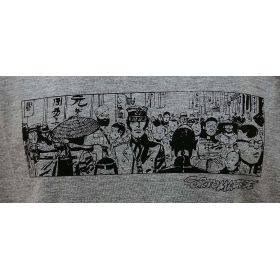 Tee shirt Corto Maltese - Hong Kong - gris - manches courtes