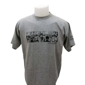 Tee shirt Corto Maltese - Hong Kong - gris - manches courtes
