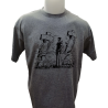 Tee shirt Corto Maltese - Pâques - gris - manches courtes