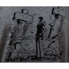 Tee shirt Corto Maltese - Pâques - gris - manches courtes