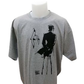 Tee shirt Corto Maltese - Rendez-vous - gris - manches courtes
