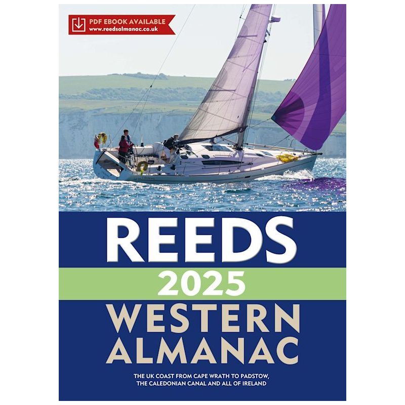 Adlard Coles Nautical - ALM11-25 - Reeds Western Almanac 2025 (partie Ouest avec Irlande)