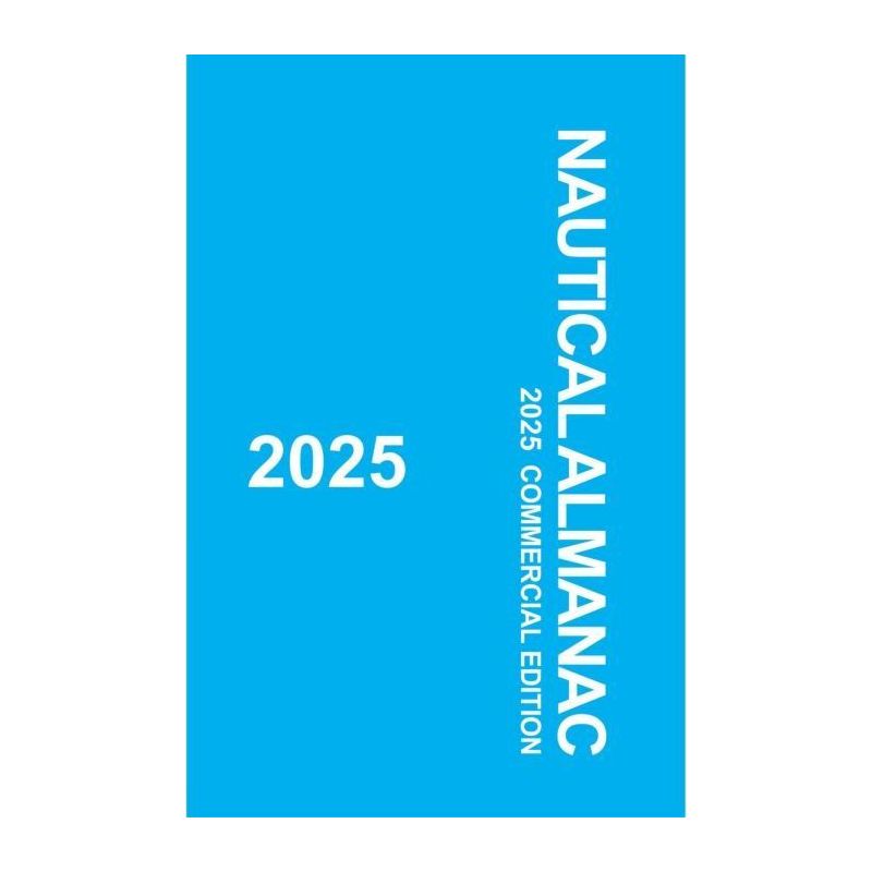 Paradise Cay Publications - ALM50-25 - US Commercial Edition Nautical Almanac 2025
