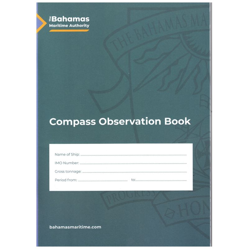 Bahamas Maritime Authority - Bahamas compass observation logbook