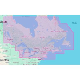 Navionics+ Regular NAUS012R Canada Est et Grands Lacs - carte neuve