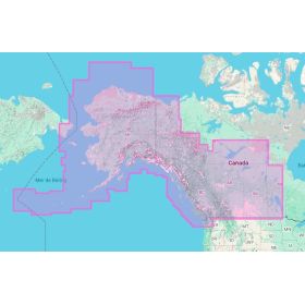 Navionics+ Regular NAUS013R Canada Ouest et Alaska - carte neuve