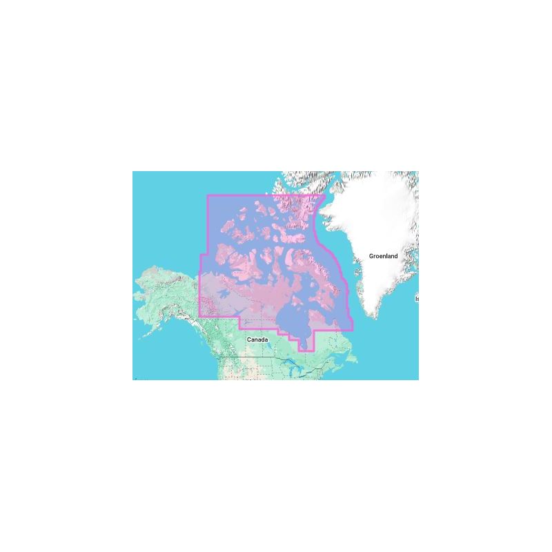 Navionics+ Regular NAUS011R Nord Canada (arctique) - new chart