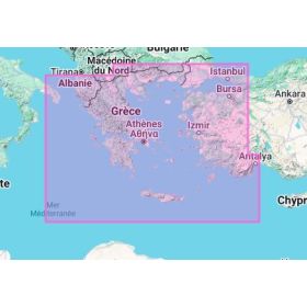 Navionics+ Regular NAEU015R Mers Ionienne, Egée et de Marmara - carte neuve
