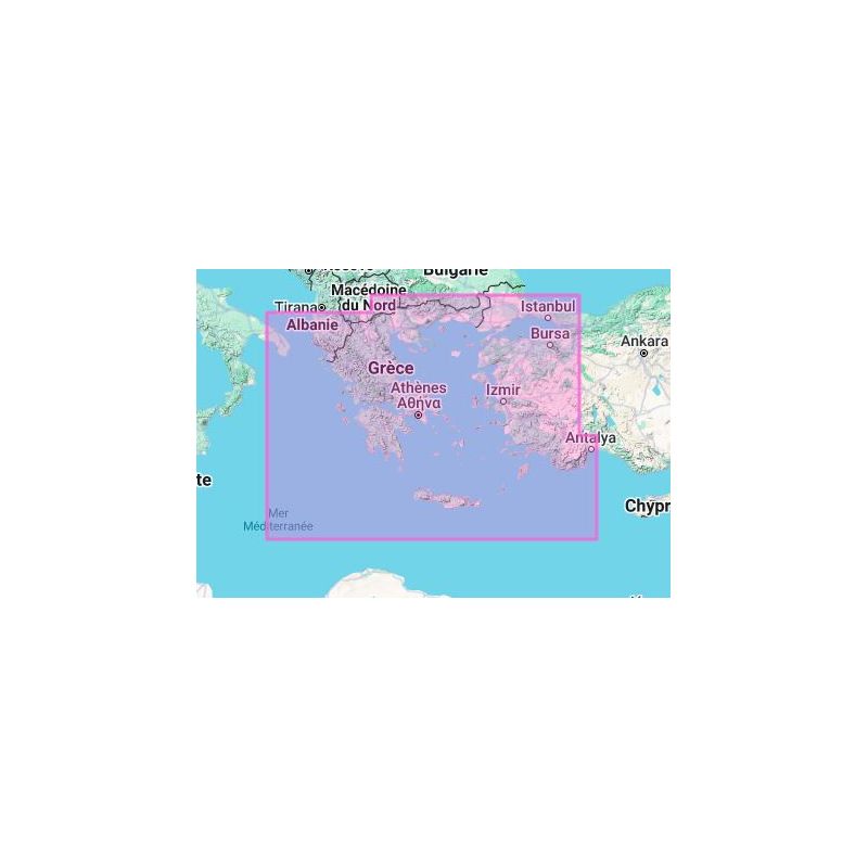 Navionics+ Regular NAEU015R Mers Ionienne, Egée et de Marmara - carte neuve