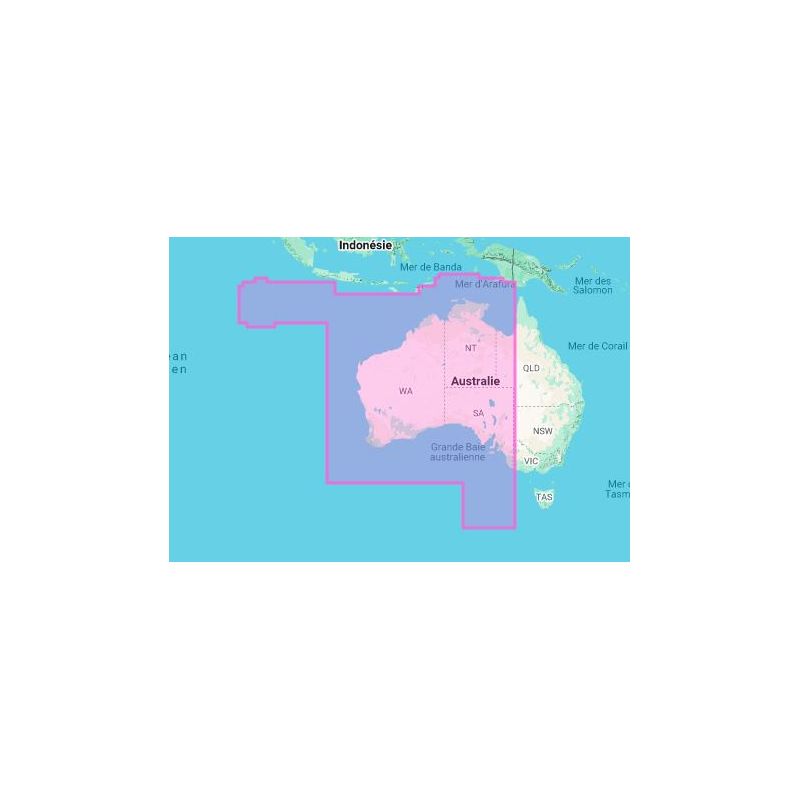 Navionics+ Large NAPC016L Australie Ouest et Centre - carte neuve