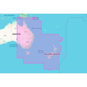 Platinium+ Large NPPC015L Australie Est et Nouvelle-Zélande - carte neuve