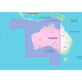 Platinium+ Large NPPC016L Australie Ouest et Centre - carte neuve