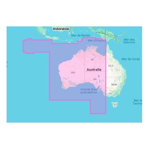 Platinium+ Large NPPC016L Australie Ouest et Centre - mise à  jour