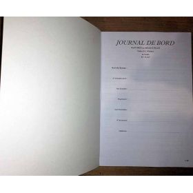 LJB - Journal de bord Hauturier Voiles & 1 Moteur - 92 jours - A4
