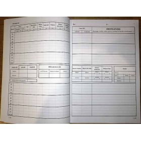 LJB - Journal de bord Hauturier Voiles & 1 Moteur - 92 jours - A4