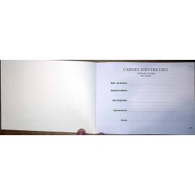 LJB - Carnet Entretien 2 moteurs A5 20 pleins