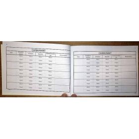 LJB - Carnet Entretien 2 moteurs A5 20 pleins