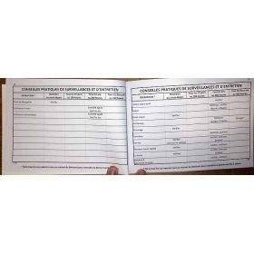 LJB - Carnet Entretien 2 moteurs A5 20 pleins