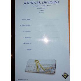 LJB - Journal de bord Hauturier Voiles & 2 Moteurs - 92 jours - A4