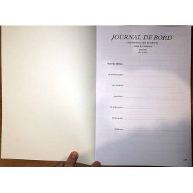 LJB - Journal de bord Hauturier Voiles & 2 Moteurs - 92 jours - A4