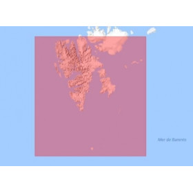 C-map M-EN-D598-MS Svalbard islands