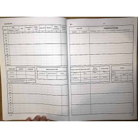 LJB - Journal de bord Hauturier Voiles & 2 Moteurs - 92 jours - A4
