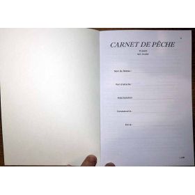LJB - Carnet de pêche - 15 jours - A5