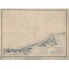 Mug carte marine ancienne - 935 - DIEPPE (Abords) - FRANCE (Côte Nord) - ATLANTIQUE, MANCHE - (1841 - 1946)