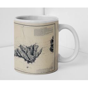 Mug old nautical chart - 953 - HYERES (îles), PORT CROS (Abords) - FRANCE (Côte Sud) - MEDITERRANEE - (1842 - 1905)