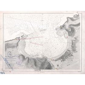 Mug carte marine ancienne - 3647 - GASCOGNE (Golfe), SAINT-JEAN-DE-LUZ (Baie) - FRANCE (Côte Ouest) - ATLANTIQUE - (187