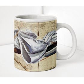 Mug carte marine peinte - Au large de l'Île de Groix
