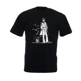 Tee shirt Corto Maltese - Debout - noir - manches courtes