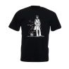Tee shirt Corto Maltese - Debout - noir - manches courtes