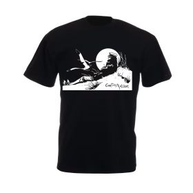 Tee shirt Corto Maltese - Dune - noir - manches courtes