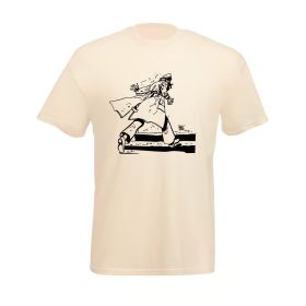 Tee shirt Corto Maltese - Fuir - écru - manches courtes