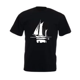 Tee shirt Corto Maltese - Itapoa - noir - manches courtes